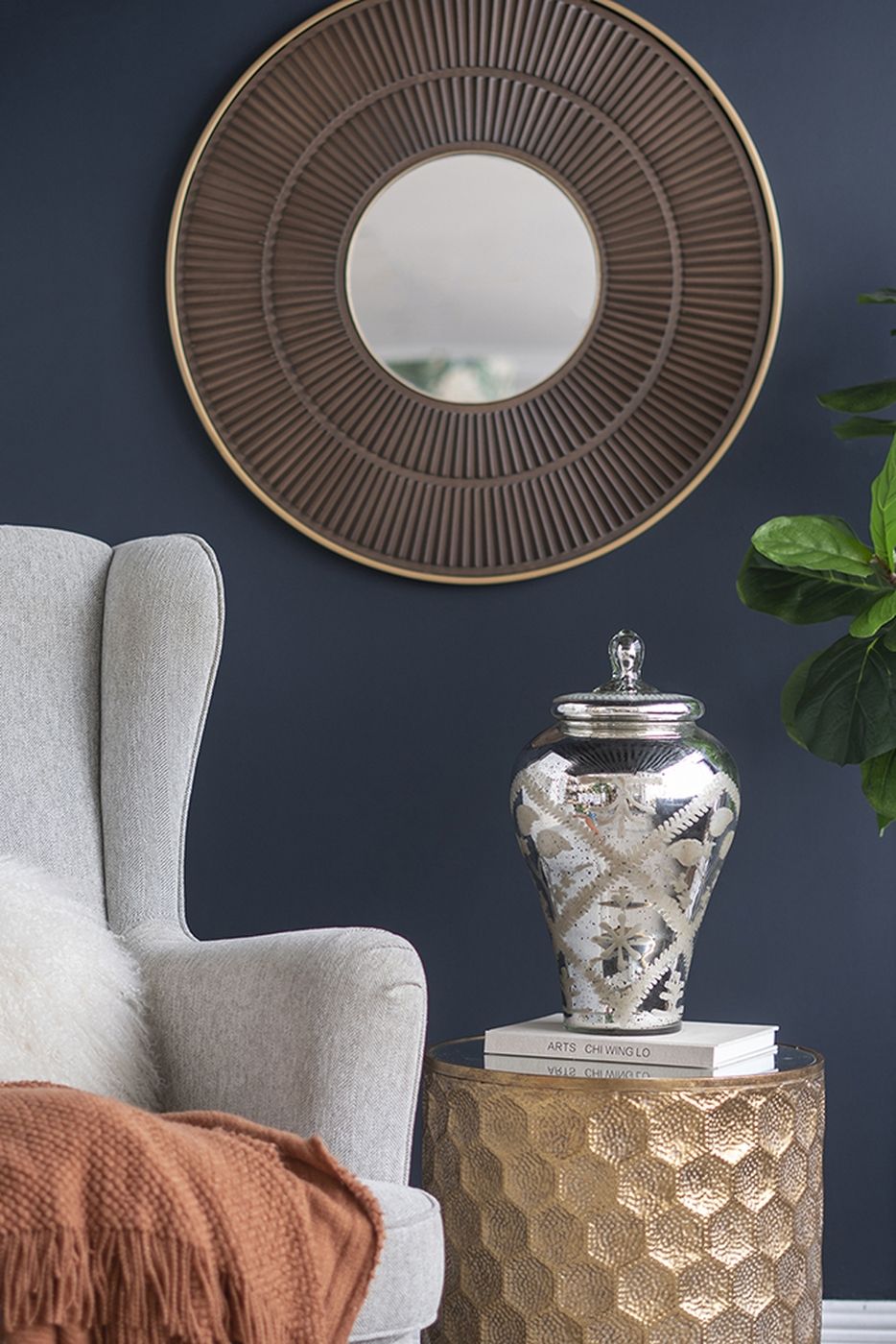 Ваза с крышкой Glasar 70452/1