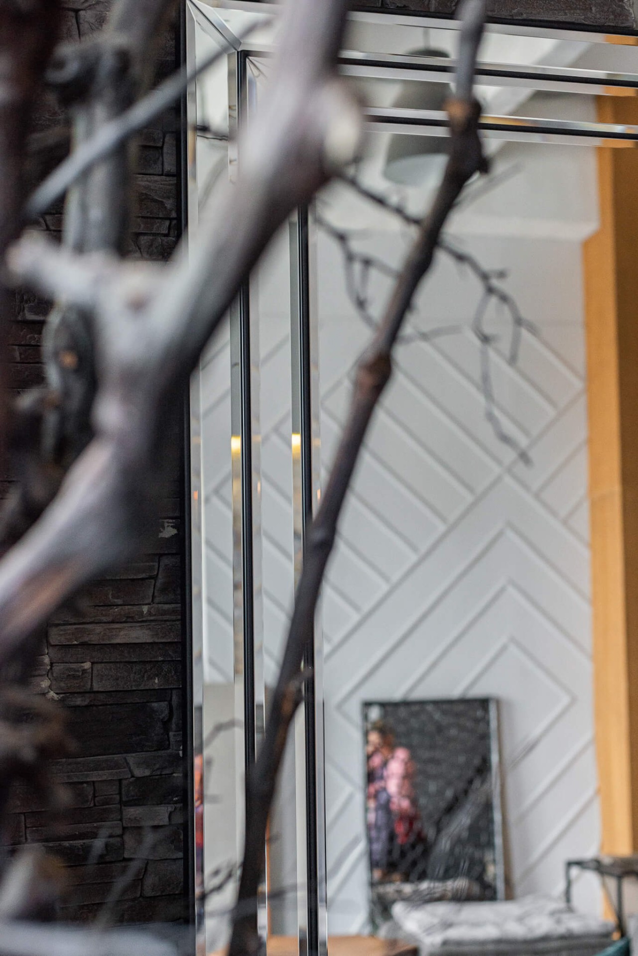 Зеркало BountyHome Ruiz Black mv214-black