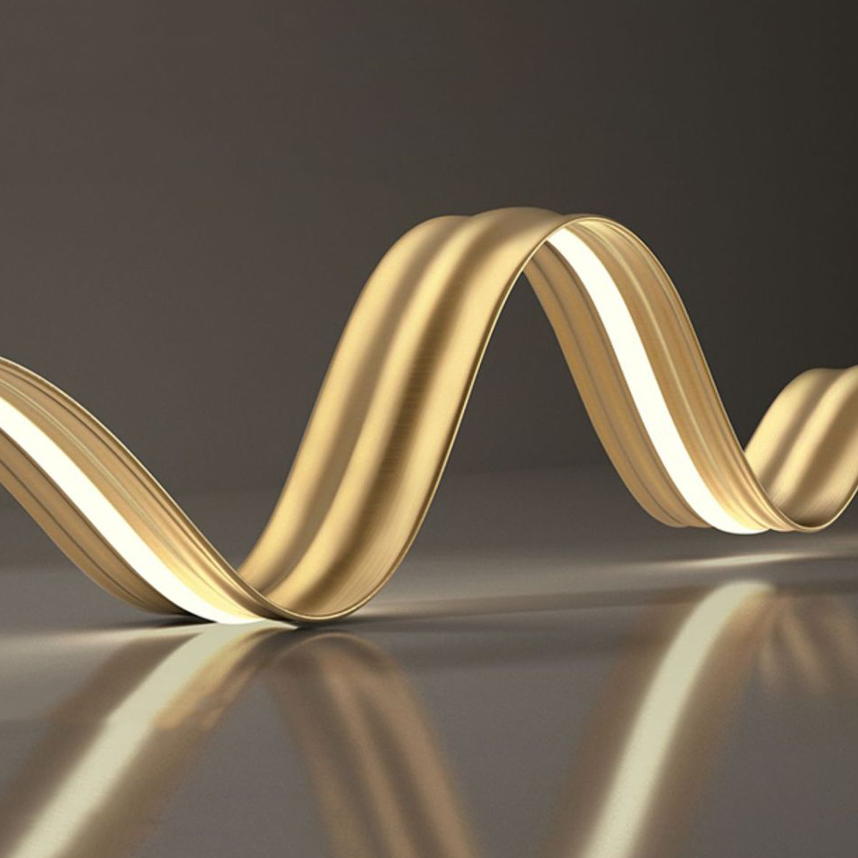 Реечный, рядный светильник ZEUS L100 by ImperiumLoft