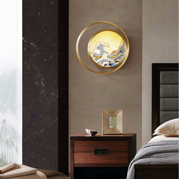 Настенный светильник AKIRA WAVE WALL by ImperiumLoft