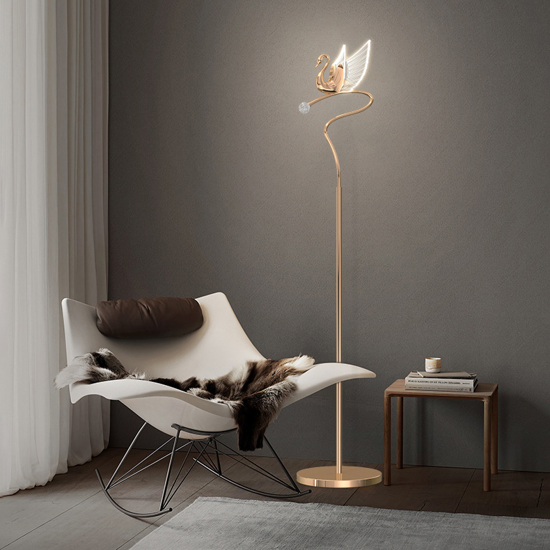 Торшер BIRDIE FL Brass by ImperiumLoft