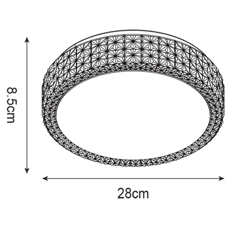 Накладной светильник Arte Lamp A1568PL-1CL