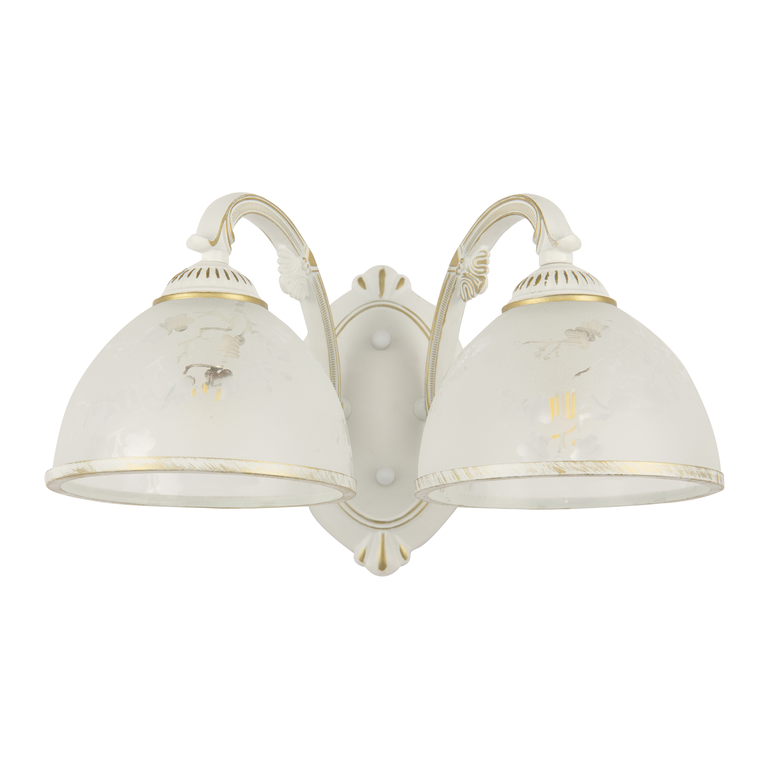 Бра с плафонами 349737/2W WT+G Arte Milano