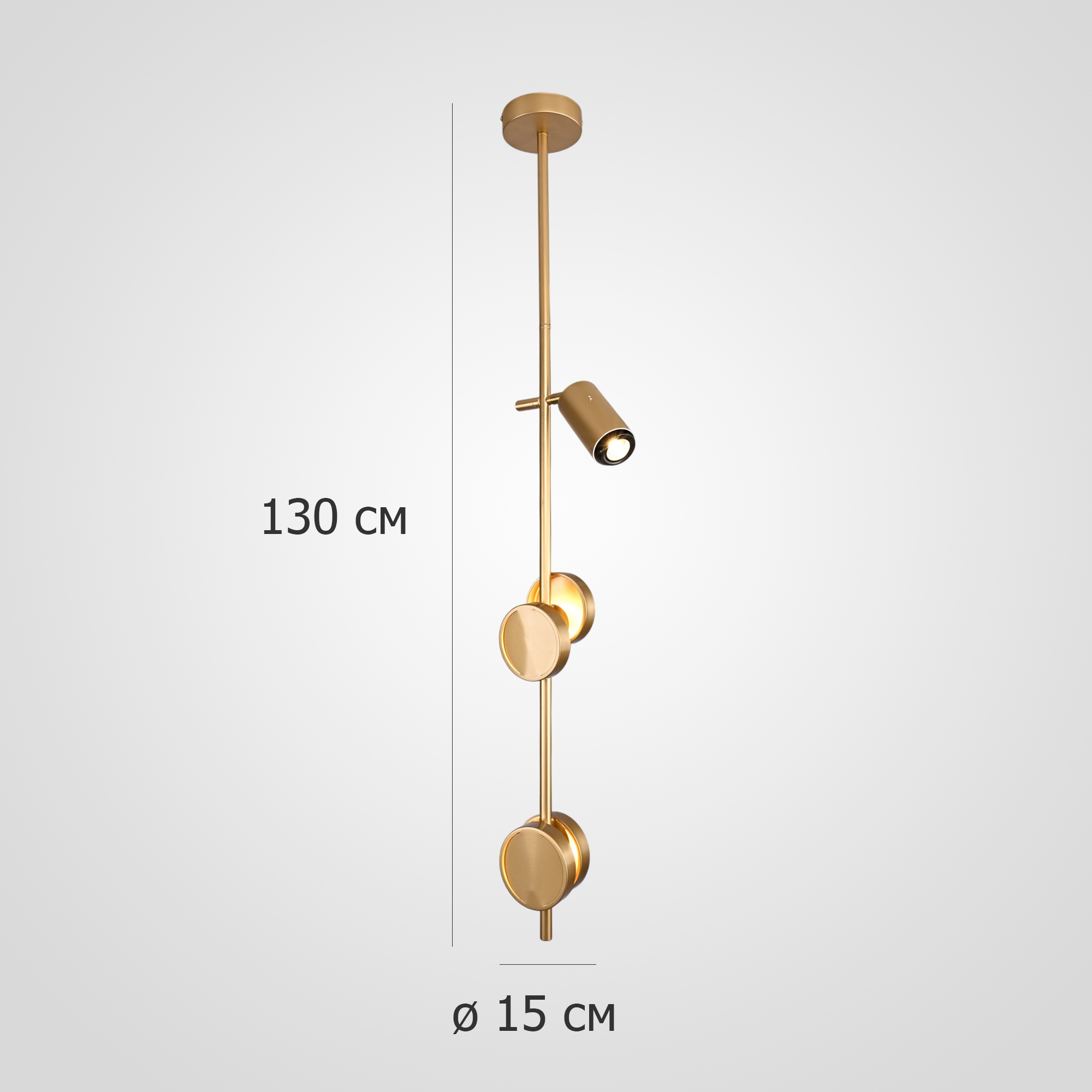 Подвесной светильник Сhody H130 Brass by ImperiumLoft