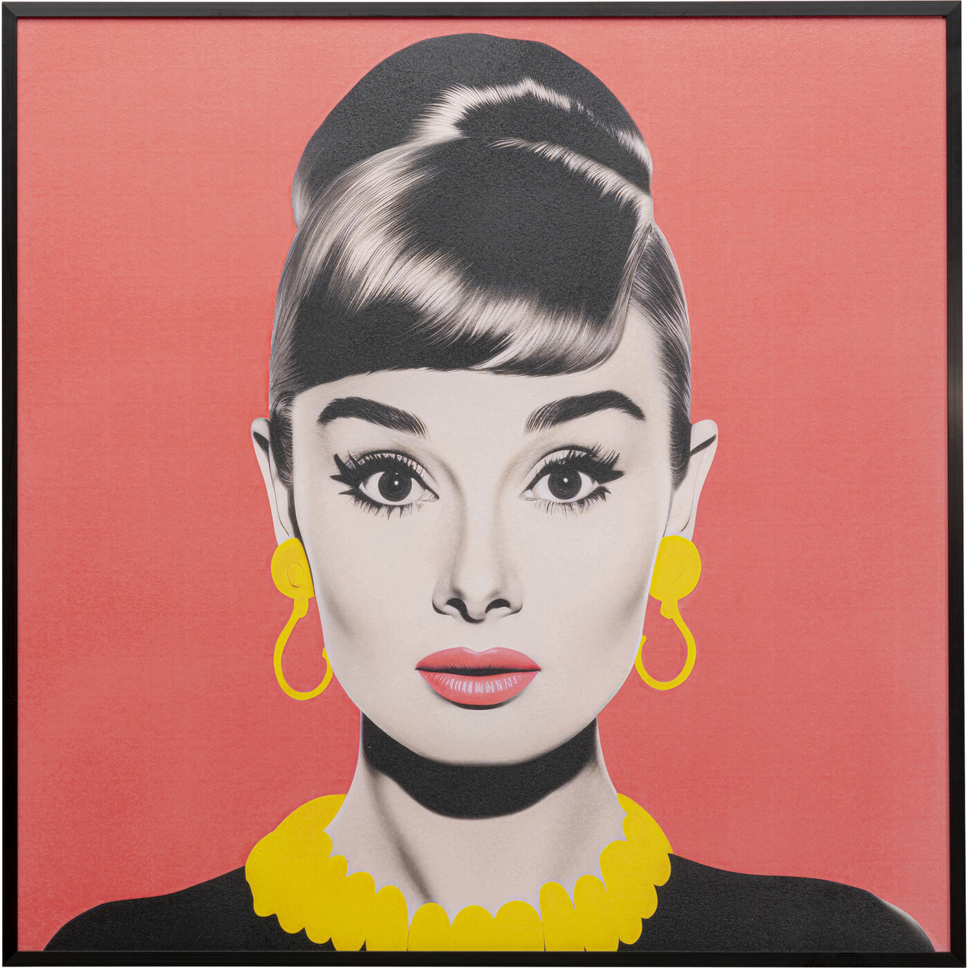 Картина в раме Diva Brunette 60x60cm KARE 57987