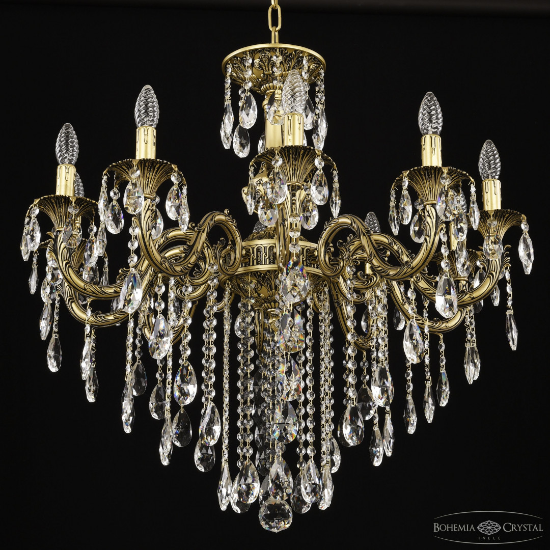 Люстра хрустальная AL79101/10/250 B AGB Bohemia Ivele Crystal