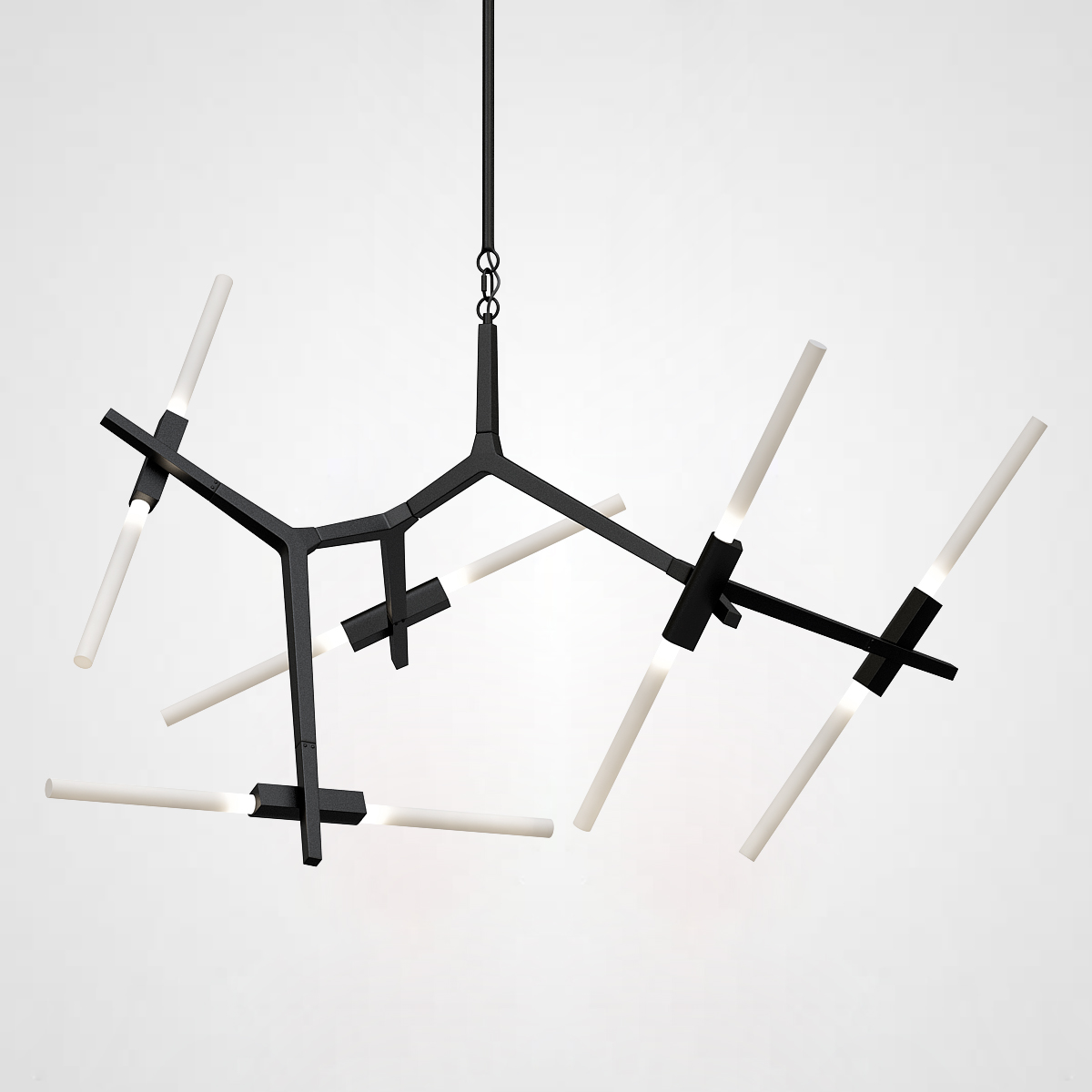 Люстра Агнес Chandelier Summer 10 Black by ImperiumLoft