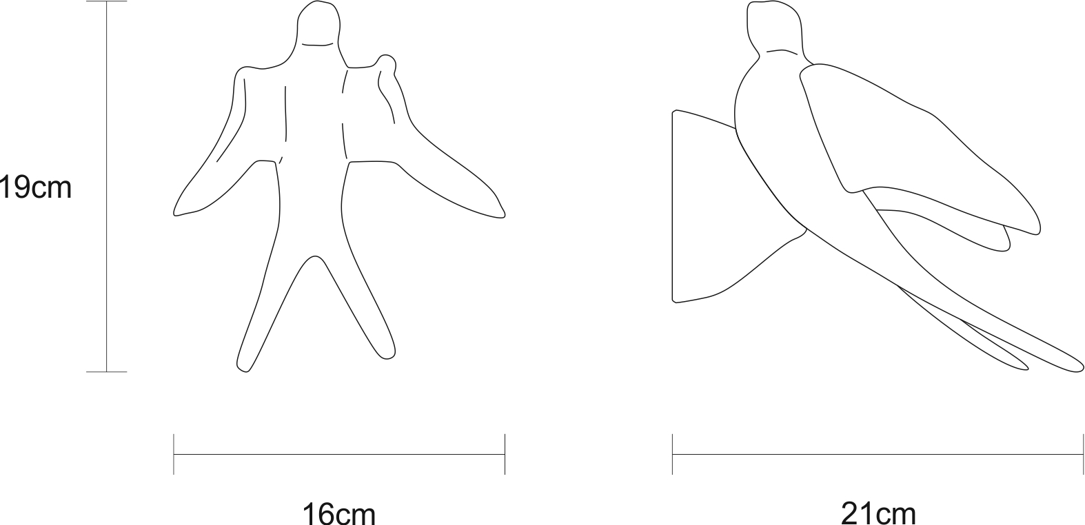 Настенный светильник Serip Voa AP 1517/1 FP 10