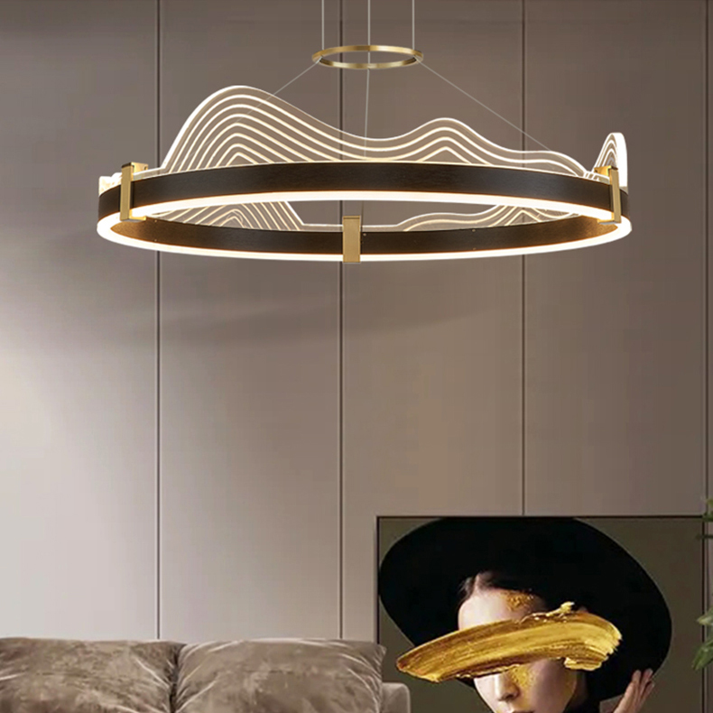 Подвесная люстра DIGNITY D80 Brass by ImperiumLoft
