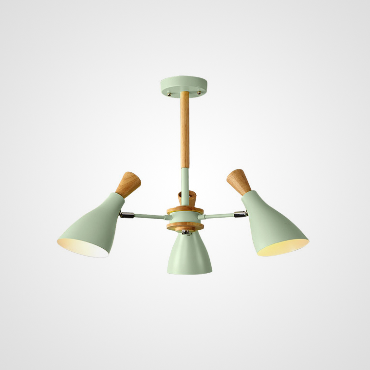 Люстра на штанге TUNE L3 Green by ImperiumLoft