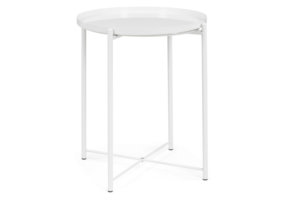 Журнальный стол Woodville Tray 1 white 15395