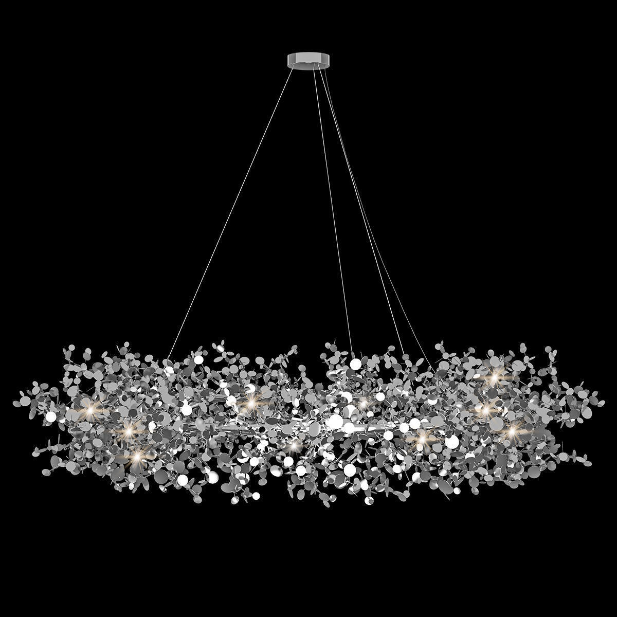 Подвесная люстра LOFT IT Spark 10101/1000 Chrome