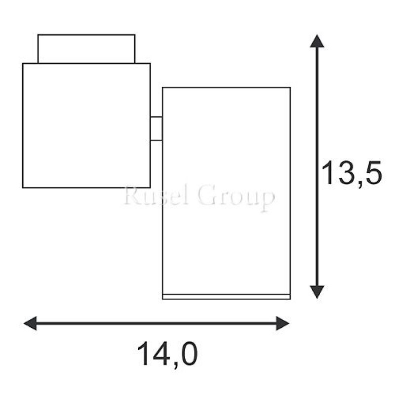 Настенно-потолочный светильник SLV ENOLA_B SPOT 1 151821