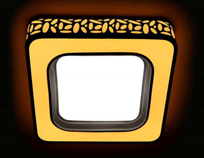 Накладной светильник Ambrella F212 WH 80W D440*440