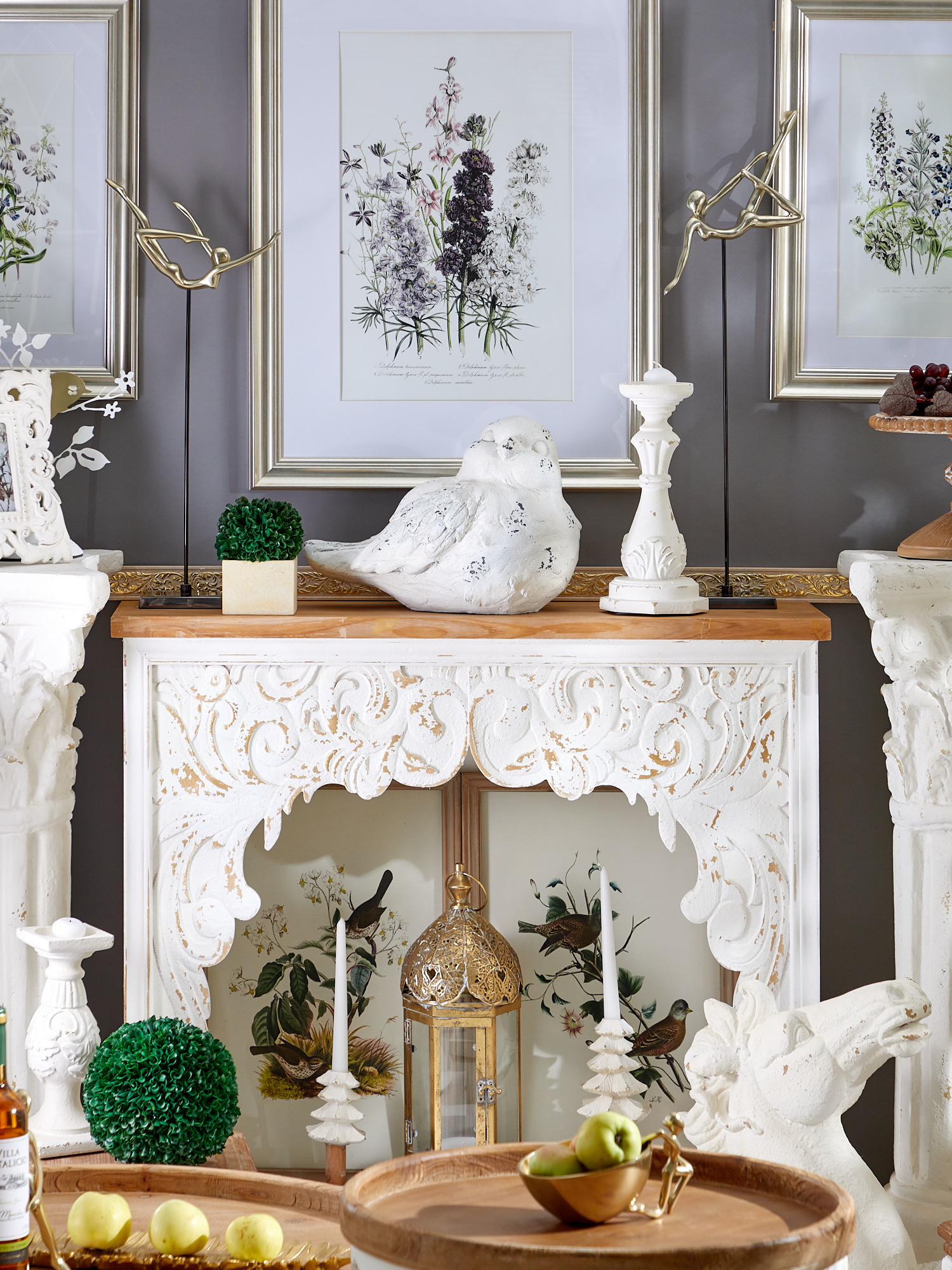 Подсвечник античный Glasar 62-020