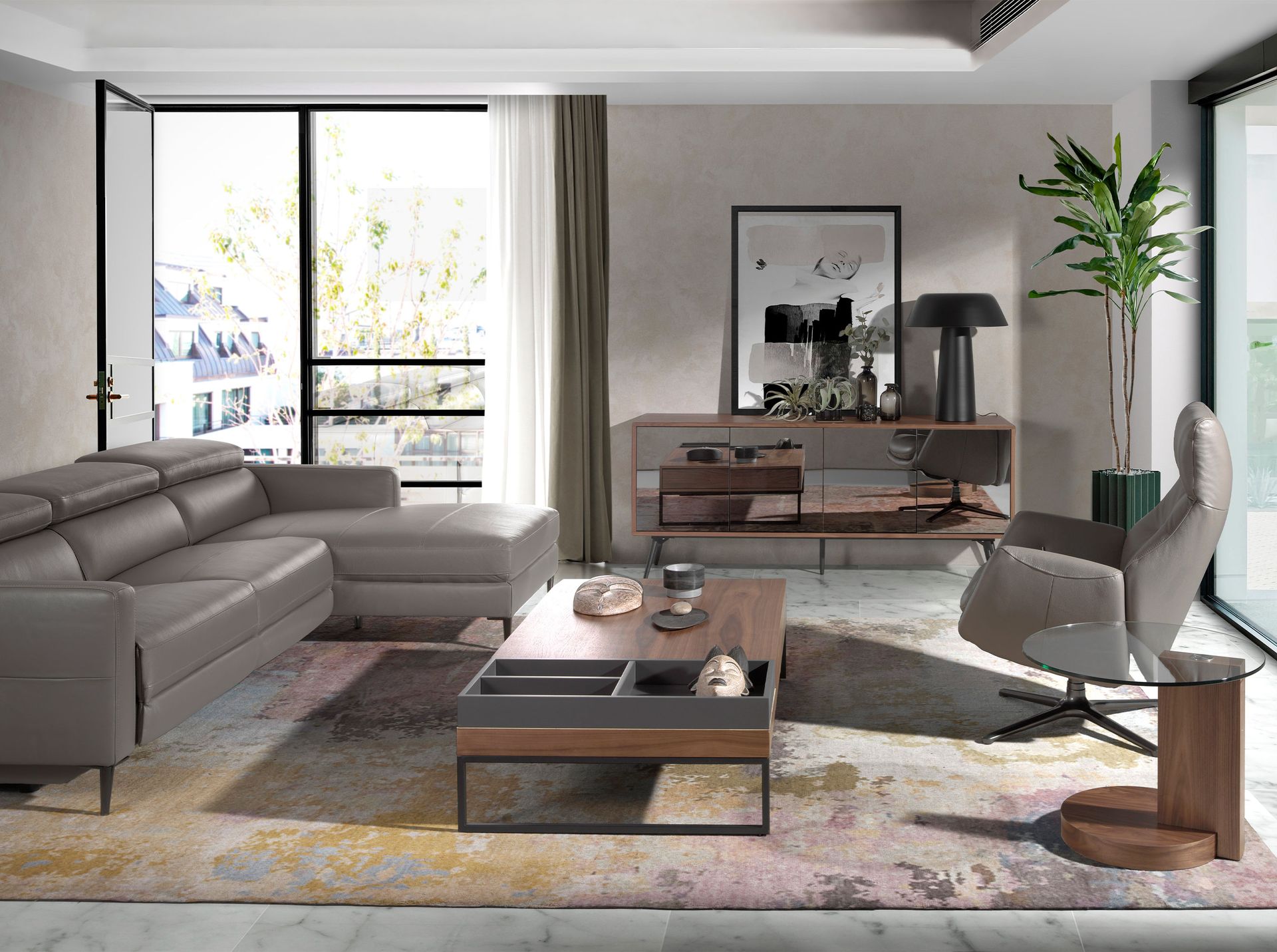 Столик Personal LE607-B /2036 орех Angel Cerda