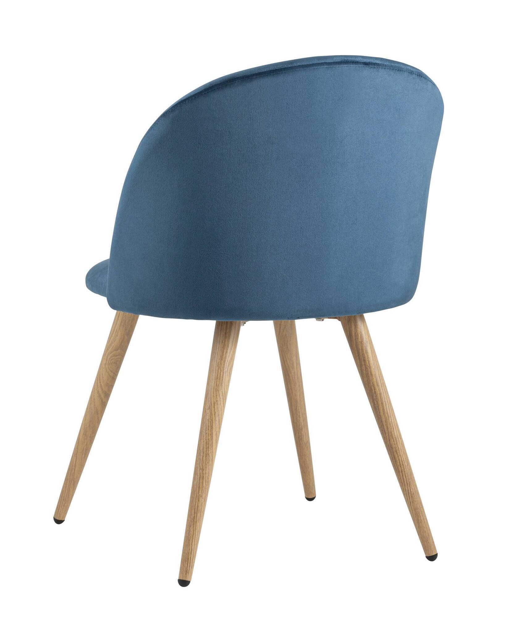 Стул Лион велюр голубой Stool Group
