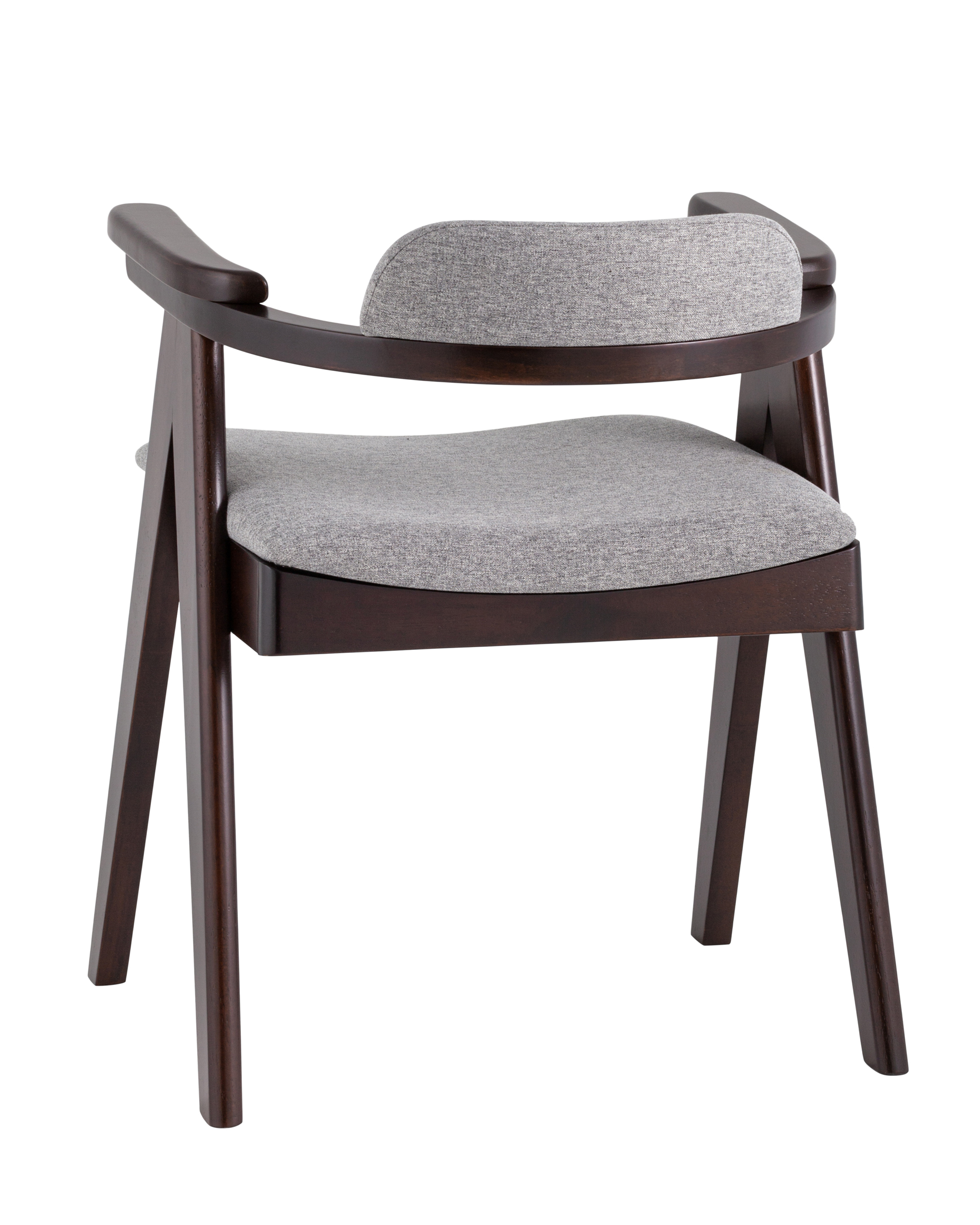 Стул обеденный OLAV NEW массив гевеи серое Stool Group