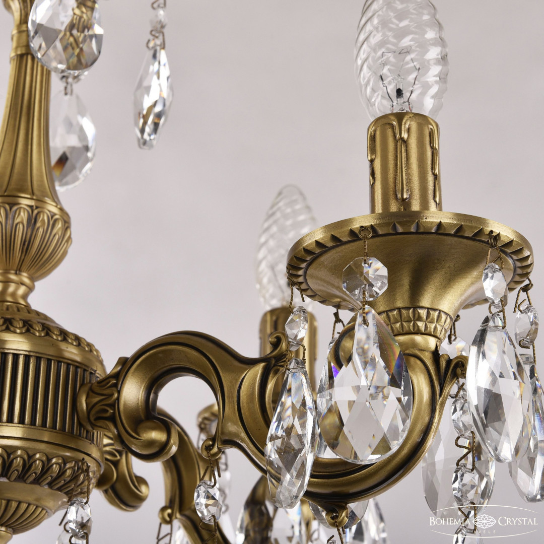 Люстра бронзовая с хрусталём 73101/5/125 A FP