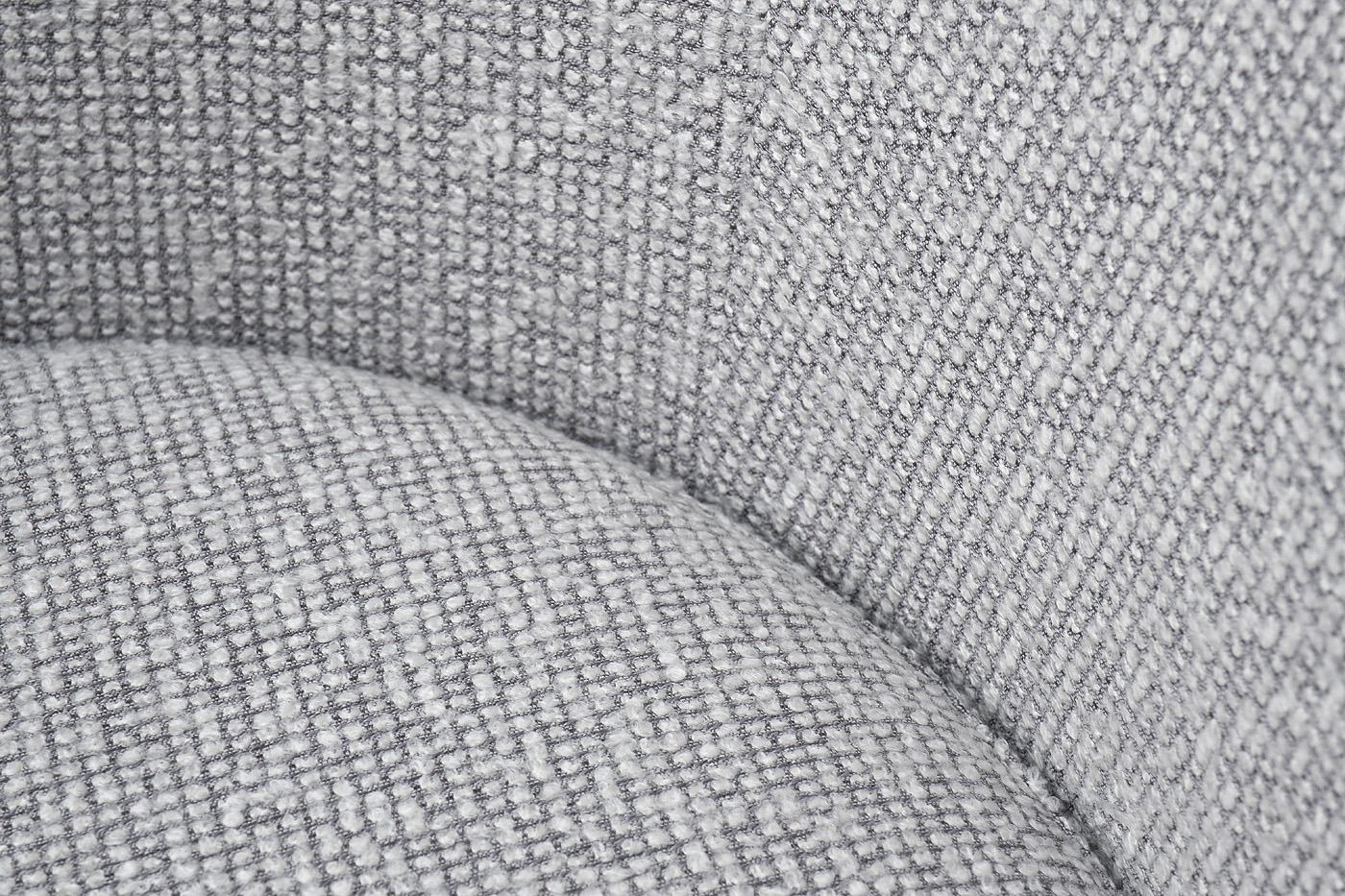 Кресло Napoli вращающееся светло-серая рогожка Garda Decor Napoli-3K-Santo1400-SVSER