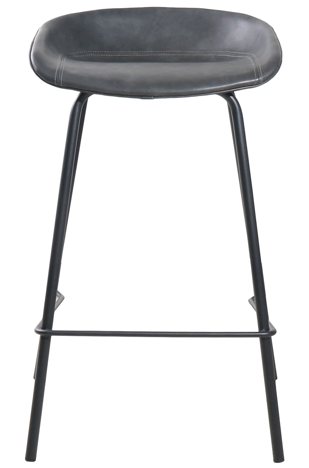 Стул полубарный Loft серый Bradex Home FR 0455