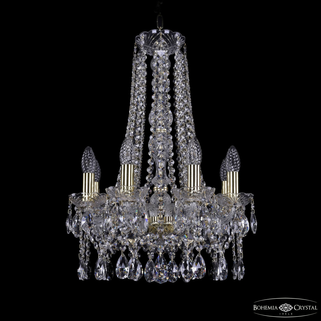 Люстра хрустальная 1413/8/141/h-59 G