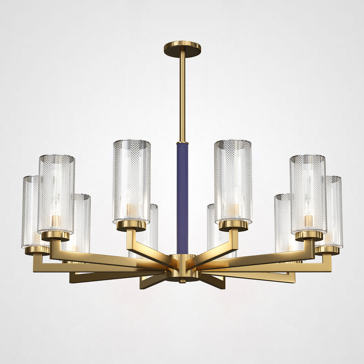 Потолочная люстра ADELEINE L10 Blue by ImperiumLoft