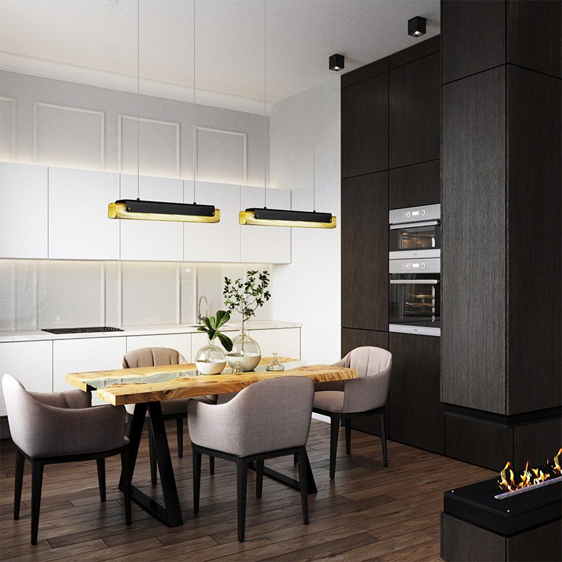 Подвесной светильник CASING LONG S L66 White by ImperiumLoft