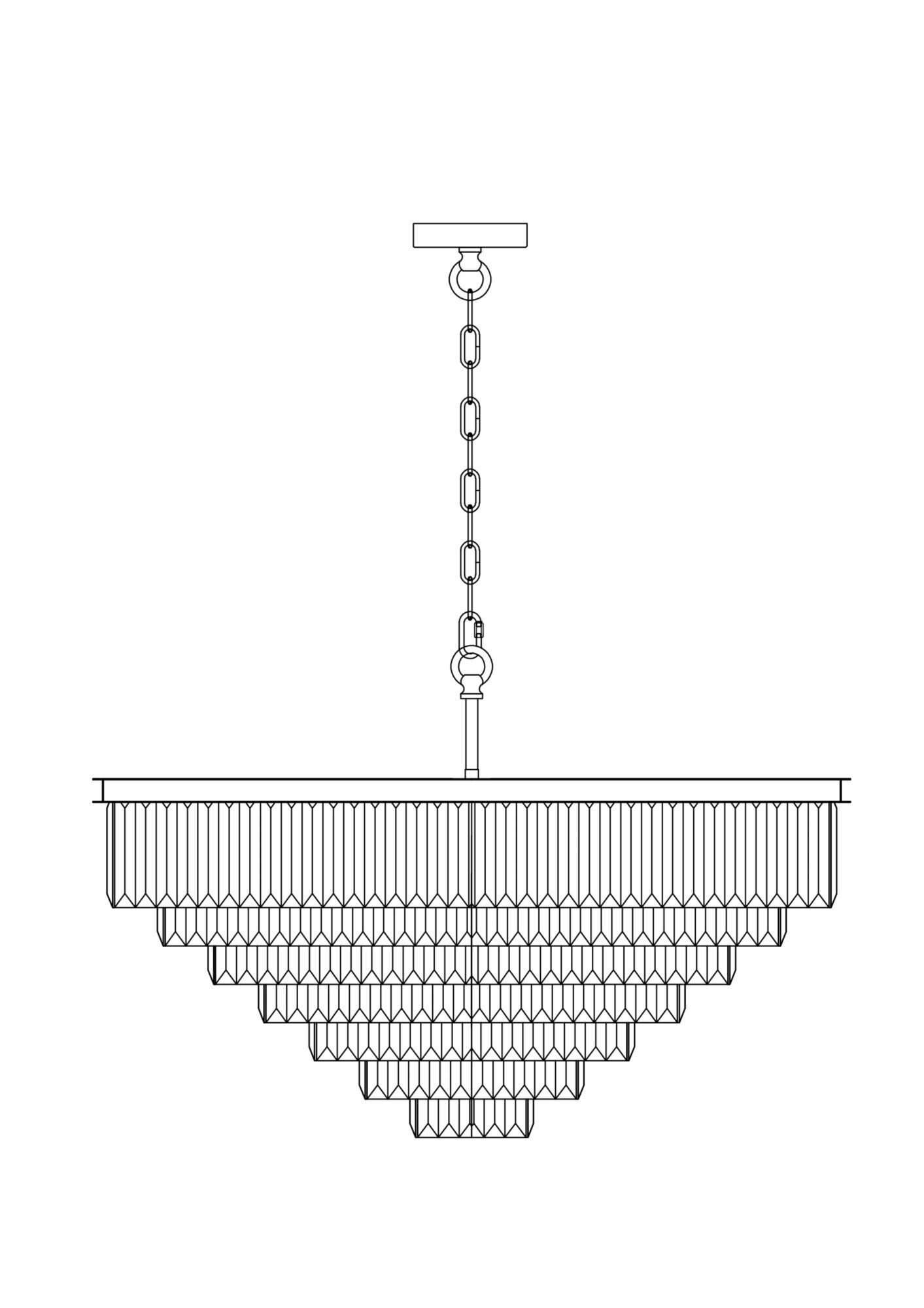 Подвесной светильник Maytoni MOD085PL-16BS