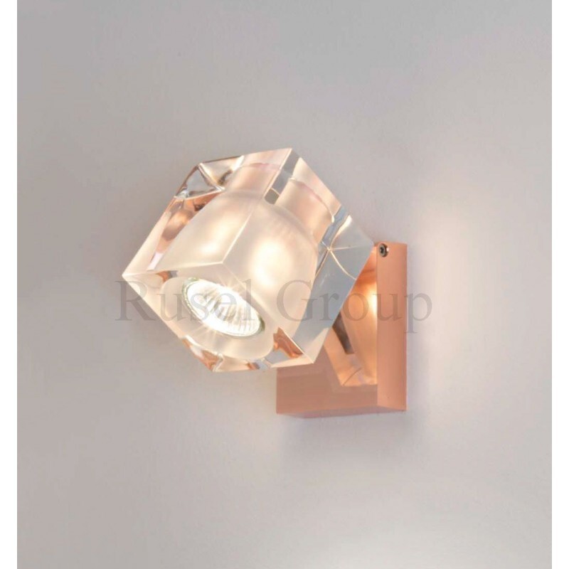 Настенный светильник Fabbian Cubetto Crystal Glass D28 G89 00