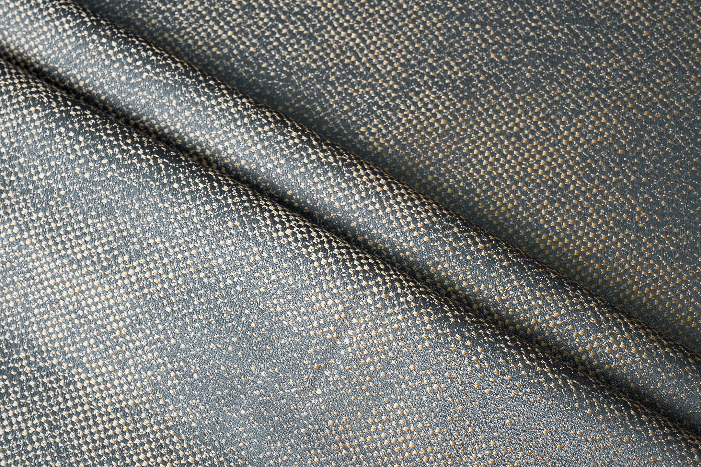 Ткань портьерная FIJI бирюзовая Garda Decor 137PR-FJ81-FIJI BIRUZ