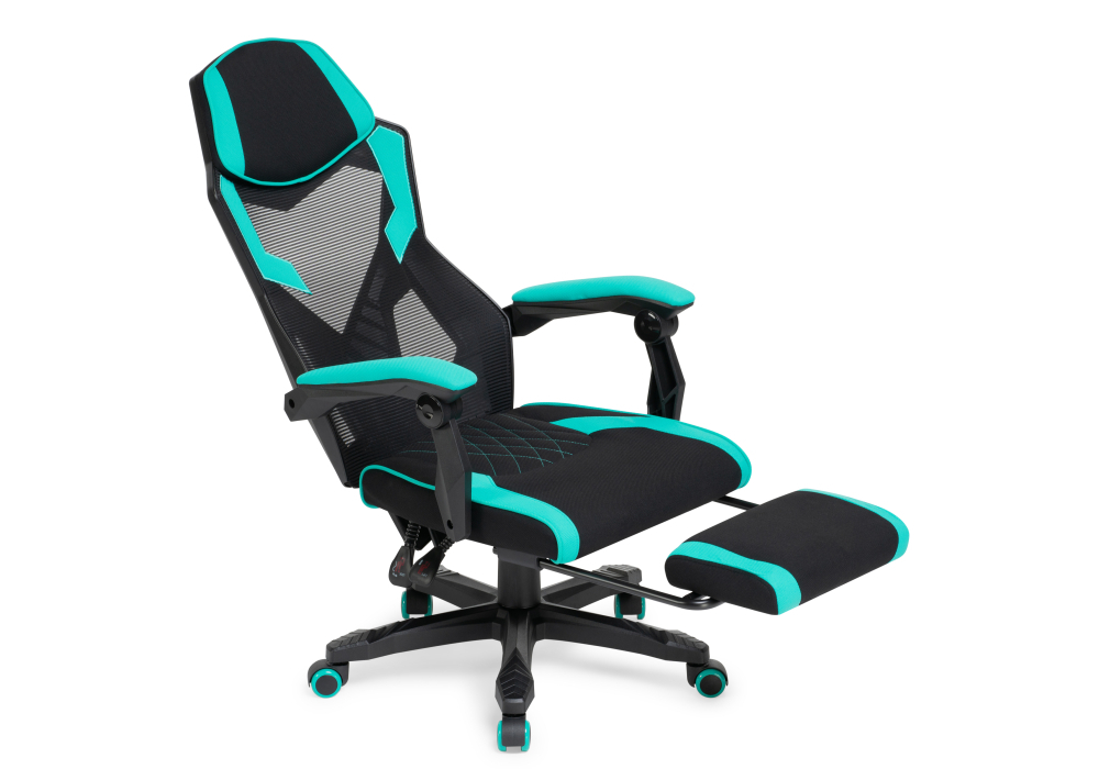 Компьютерное кресло Woodville Brun tiffany / black 15400