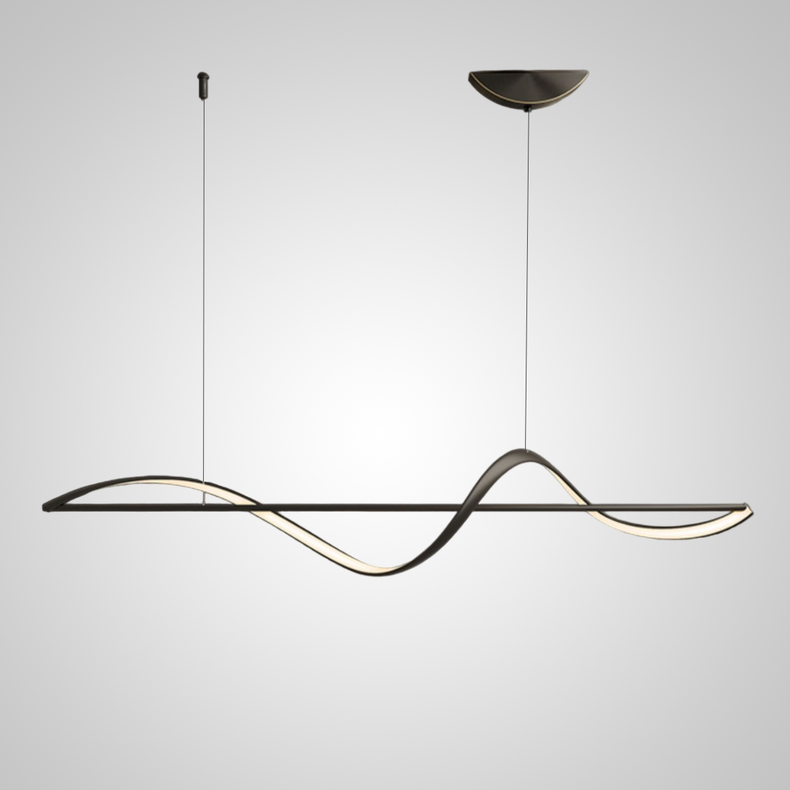 Подвесной светильник ADONIS L120 Black by ImperiumLoft