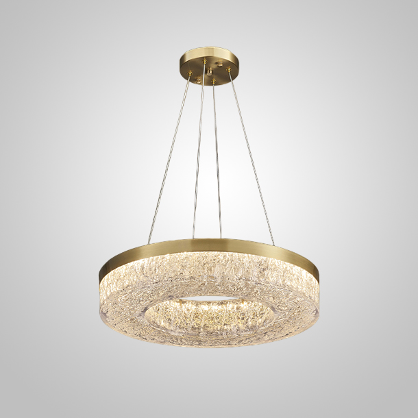 Кольцевая люстра OLAGUS ONE А D50 Brass by ImperiumLoft