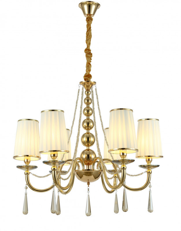 Подвесная люстра Lumina Deco LDP 1200-6 F.GD