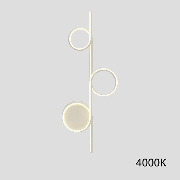 Настенный светильник DONATA С H80 White 4000К by ImperiumLoft