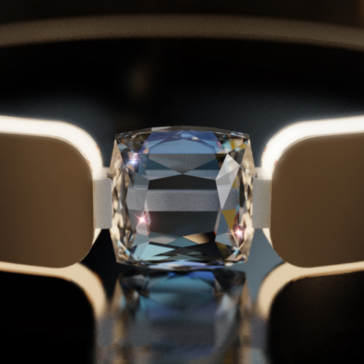 Потолочная люстра SELLIF CHROME L5 Brass by ImperiumLoft