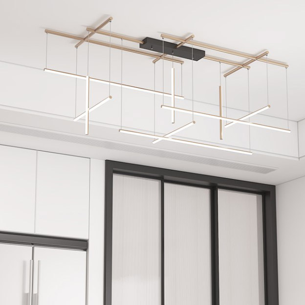 Потолочная люстра INLET E Black by ImperiumLoft