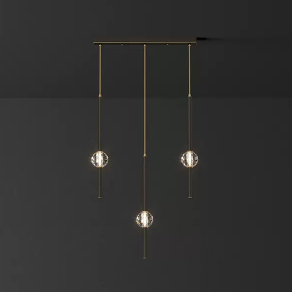 Подвесной светильник SOCRATES COMBO L50 Black by ImperiumLoft