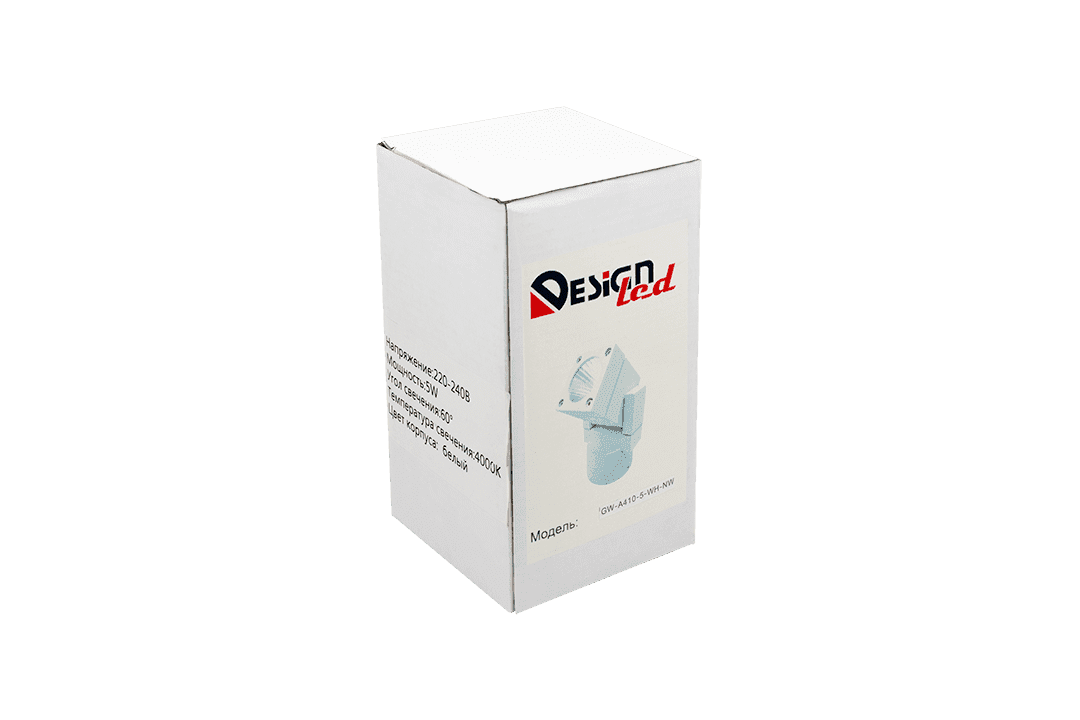 Светильник настенный DesignLed GW-A410-5-WH-NW