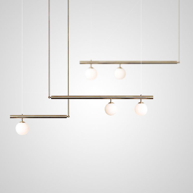 Подвесной светильник BARRA L51 Gold by ImperiumLoft