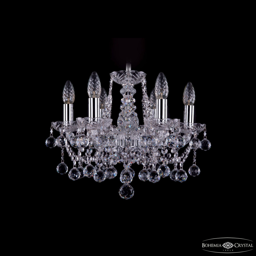 Люстра хрустальная 1413/6/141 Ni Balls