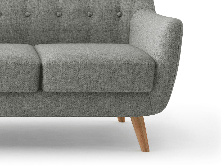 Диван Picasso трехместный серый Bradex Home FR 0366