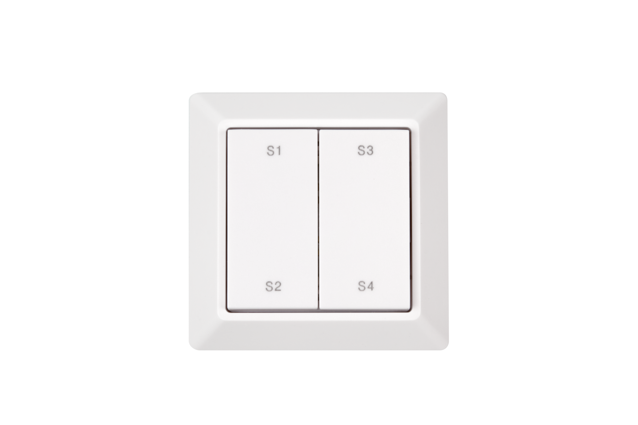 Настенная радио панельа  зоны и  сцены EasyDim ES-B-W-K2/Z1-NB