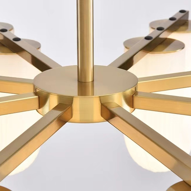 Подвесная люстра GAUTE D90 Black by ImperiumLoft