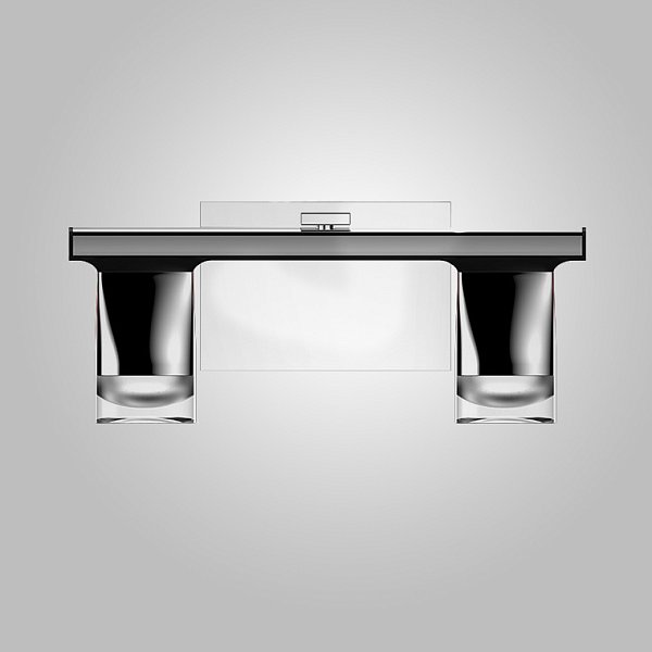 Настенное бра ALERT-WALL L2 Chrome by ImperiumLoft
