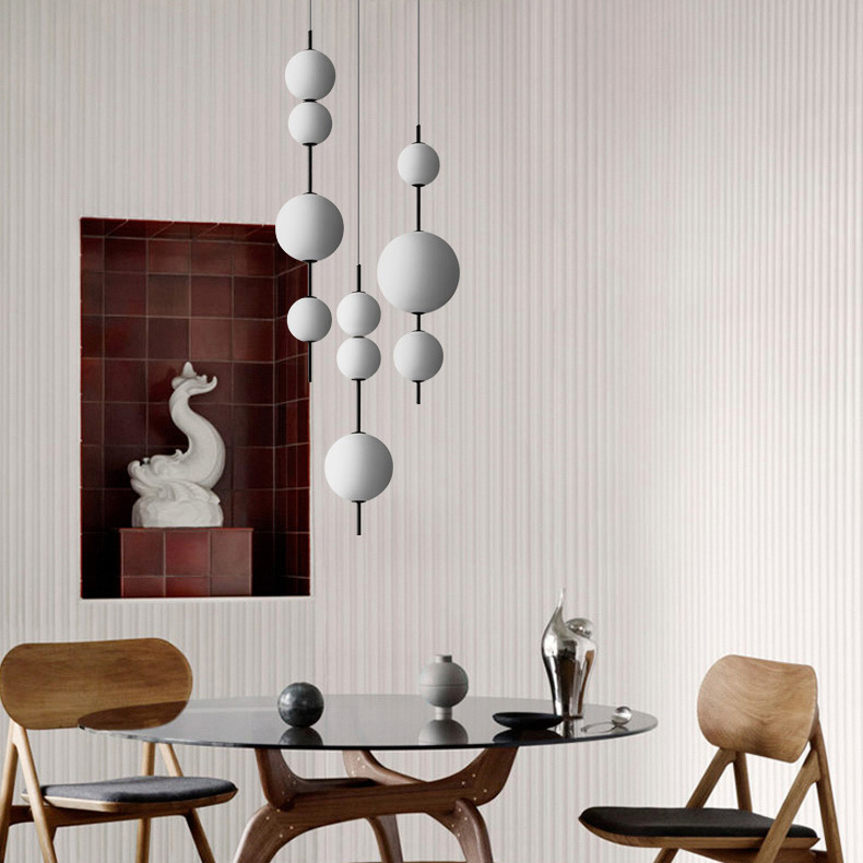 Подвесной Светильник White Beads Pendant By Imperiumloft