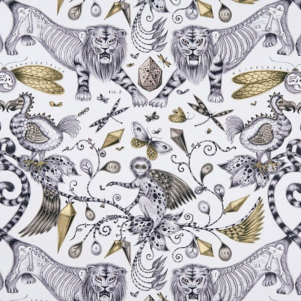 Текстиль Clarke &amp; Clarke x Emma Shipley Animalia F1109/02