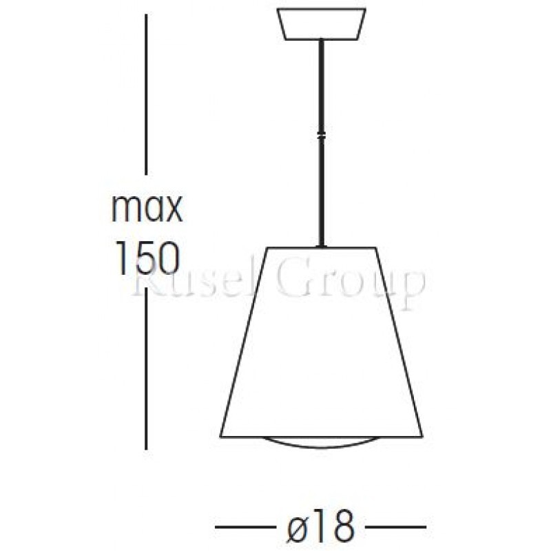 Подвесной светильник Linea Light CONUS 7254