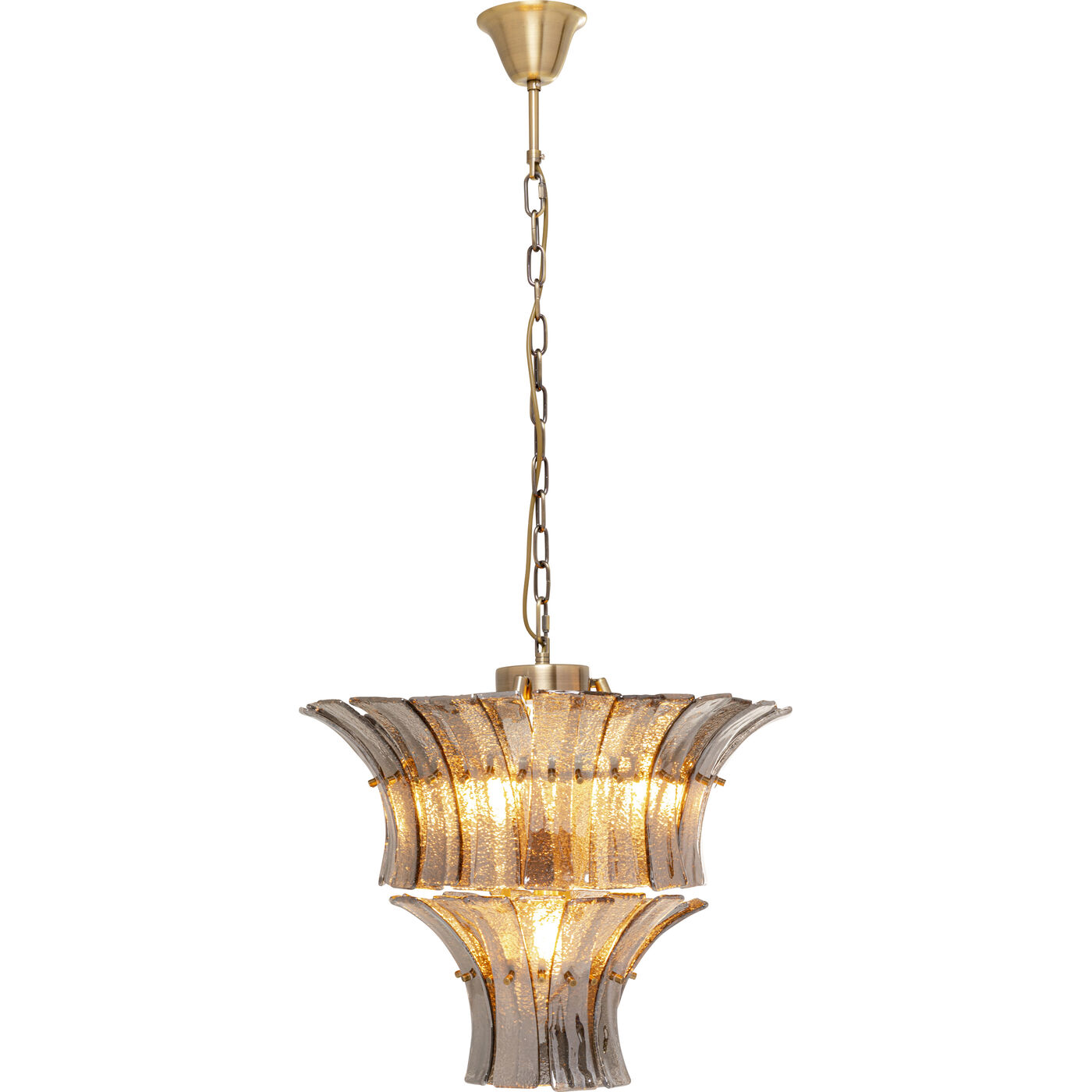 Светильник подвесной Venezia Smoke Ø50cm KARE 58051